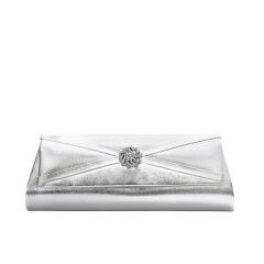 Carson Silver Synthetic Womens  Handbag from Touch Ups by Benjamin Walk
