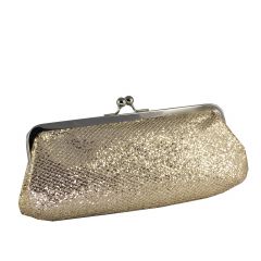 Farah Champagne Glitter Womens  Handbag from Touch Ups by Benjamin Walk